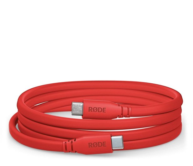 Rode SC17 (Red) - Kabel USB-C do USB-C o długości 1,5 m (czerwony - 1244070 - zdjęcie